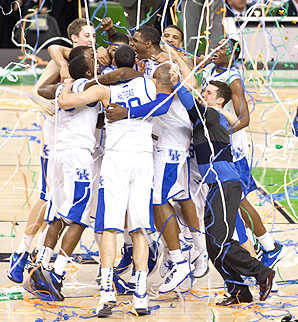 As Kentucky won the NCAA basketball tournament in 2012, many raked in cash prizes for winning tournament betting pools.